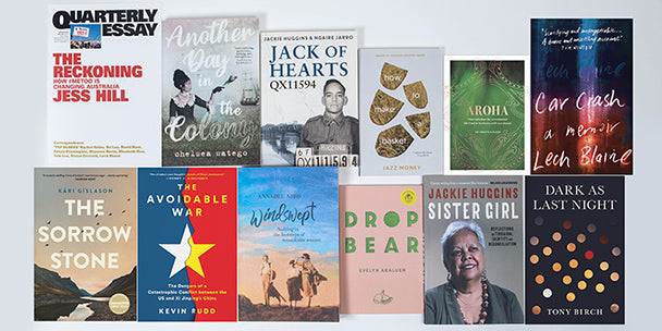 Brisbane Writers Festival Library Shop top 10 bestsellers