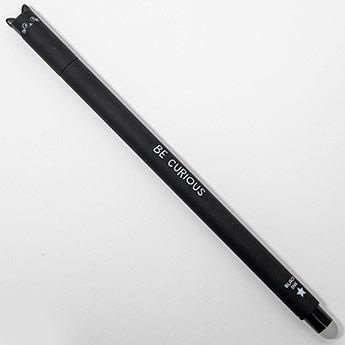 Legami Erasable Pen, Black, Cat