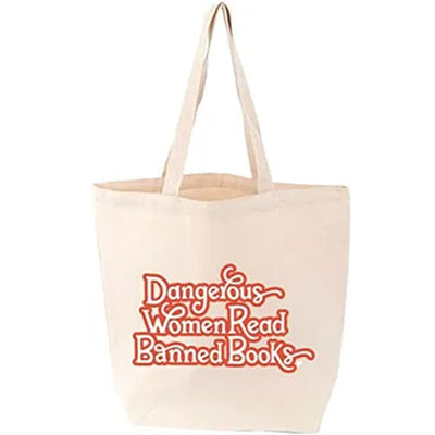 Dangerous Women Read Banned Books Tote Bag